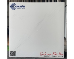 Gạch granite mờ nhám 60x60 trắng vân khói