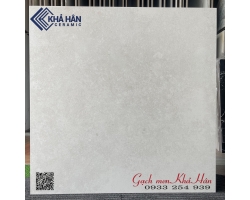 Gạch granite 60x60 mờ xám vân xi măng